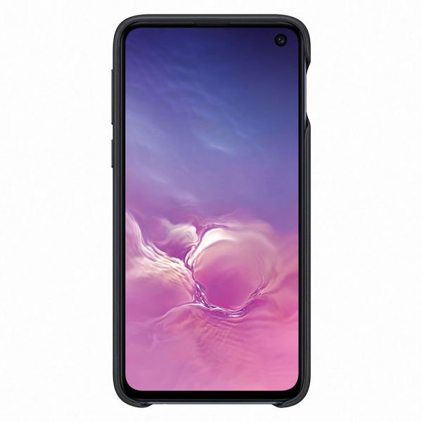 Galaxy S10e ile Uyumlu Kılıf Leather Cover Siyah EF-VG970LBEGWW