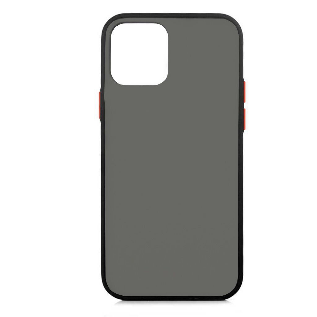 iPhone 12 Mini (5.4'') ile Uyumlu Lent Silikon Kılıf Siyah