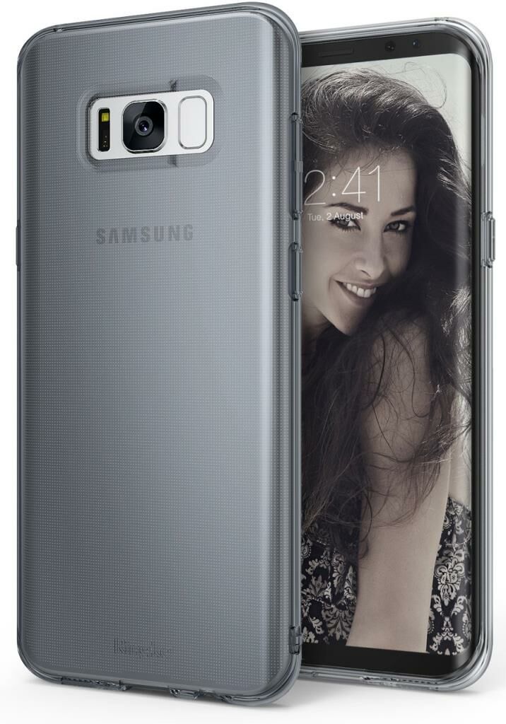 Ringke Air Galaxy S8 Plus ile Uyumlu Kılıf Smoke Black