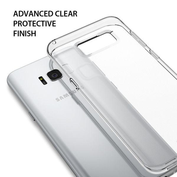Ringke Air Galaxy S8 Plus ile Uyumlu Kılıf Smoke Black