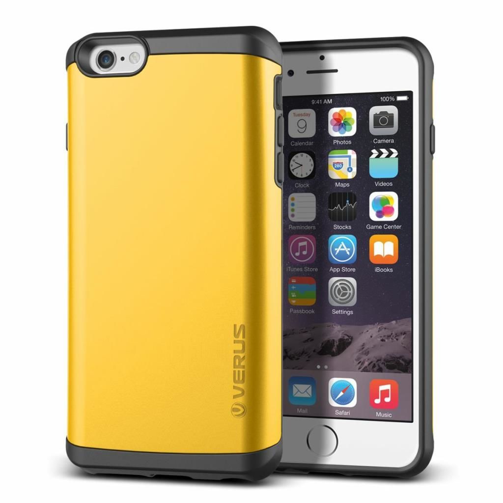Verus iPhone 6 Plus/6S Plus ile Uyumlu Damda Veil Kılıf Special Yellow