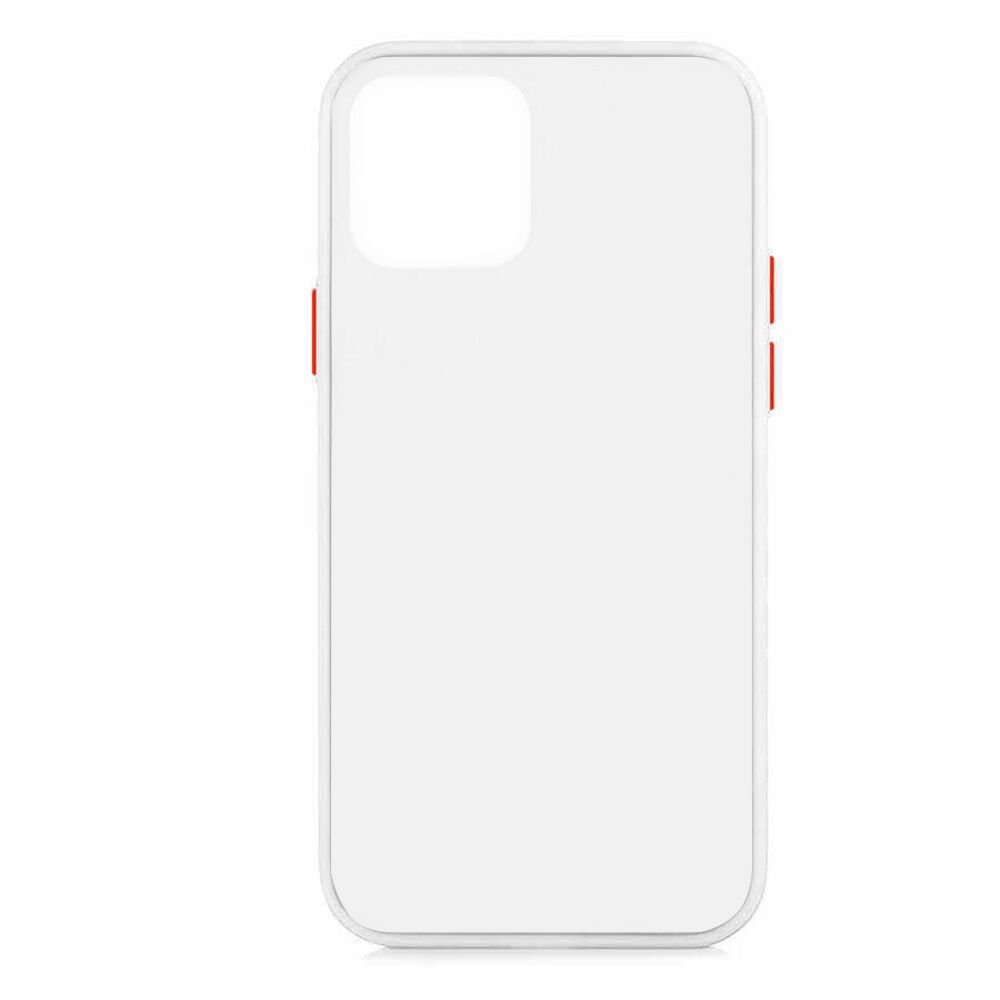iPhone 12 Mini (5.4'') ile Uyumlu Lent Silikon Kılıf Şeffaf