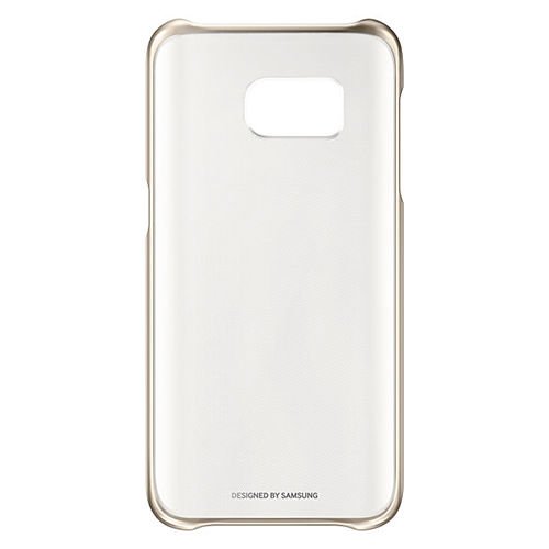 Galaxy S7 ile Uyumlu Clear Back Cover Kılıf Altın EF-QG930CFEGWW