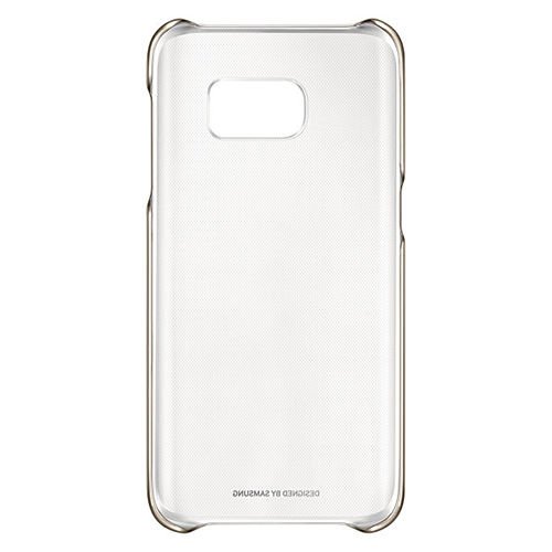 Galaxy S7 ile Uyumlu Clear Back Cover Kılıf Altın EF-QG930CFEGWW