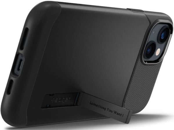 Spigen iPhone 14 Plus ile Uyumlu Kılıf Slim Armor Black