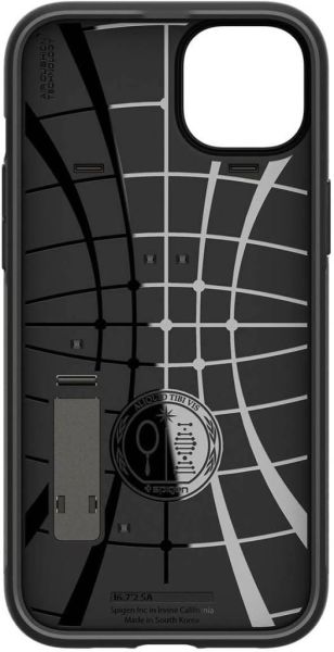 Spigen iPhone 14 Plus ile Uyumlu Kılıf Slim Armor Gun Metal