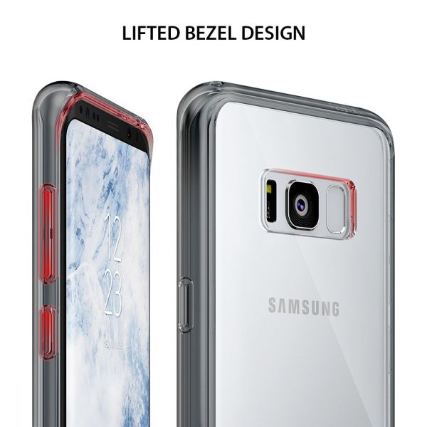 Ringke Fusion Galaxy S8 ile Uyumlu Kılıf Smoke Black
