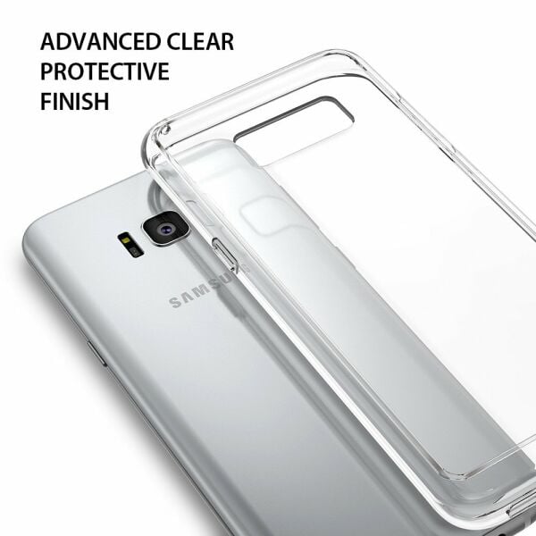 Ringke Fusion Galaxy S8 ile Uyumlu Kılıf Crystal Clear