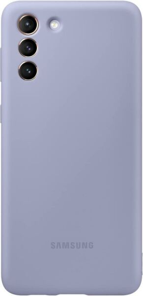Galaxy S21 Plus ile Uyumlu Silikon Kılıf Mor EF-PG996TVEGWW