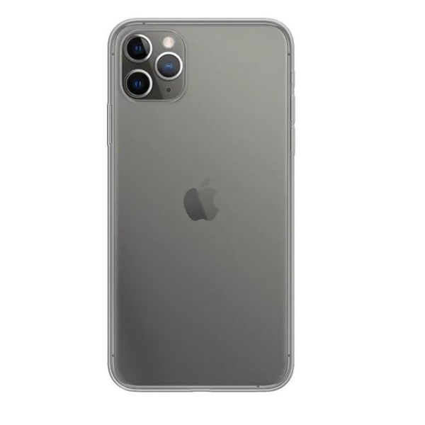 Jopus iPhone 12 Pro Max ile Uyumlu Tıpalı Kamera Korumalı Silikon Kılıf Şeffaf