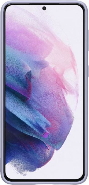 Galaxy S21 Plus ile Uyumlu Silikon Kılıf Mor EF-PG996TVEGWW (Out)