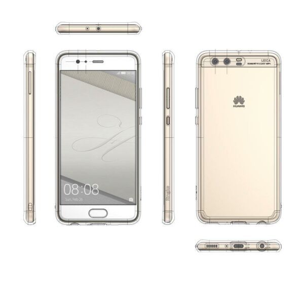 Ringke Fusion P10 Plus ile Uyumlu Kılıf Smoke Black