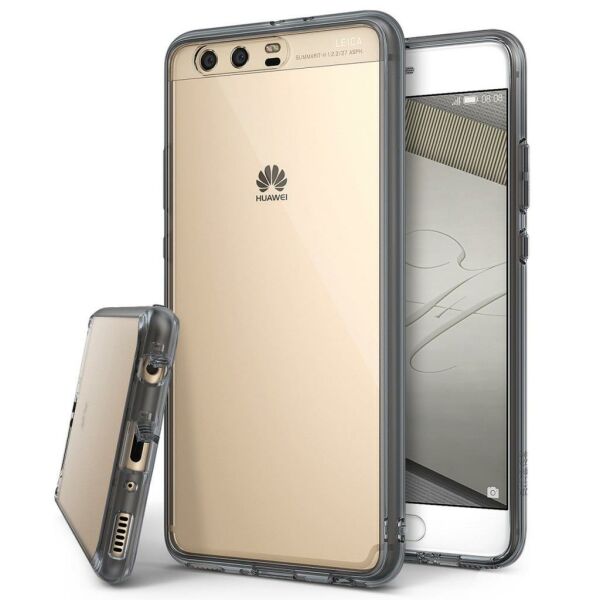 Ringke Fusion P10 Plus ile Uyumlu Kılıf Smoke Black