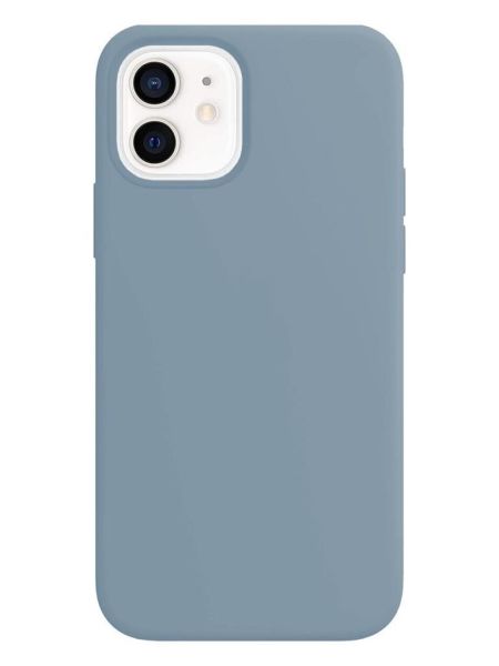 Buff iPhone 12 / 12 Pro ile Uyumlu Rubber S Kılıf Cornflower