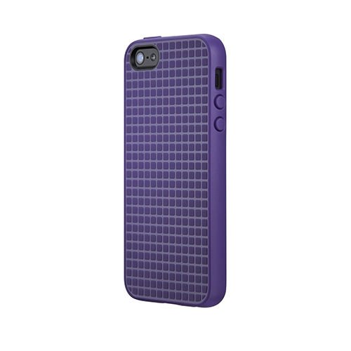 Speck iPhone 4S/4 ile Uyumlu PixelSkin HD Silikon Kılıf Mor
