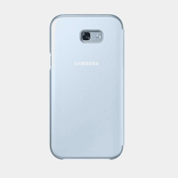 Galaxy A7(2017) ile Uyumlu Neon Flip Cover Mavi EF-FA720PLEGWW (Out)