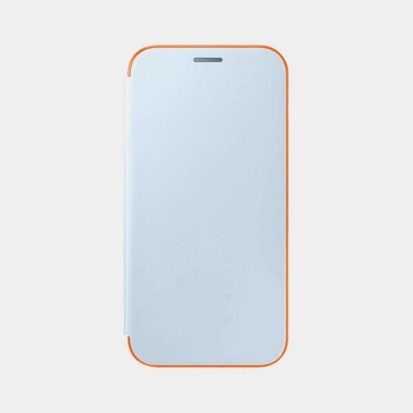 Galaxy A7(2017) ile Uyumlu Neon Flip Cover Mavi EF-FA720PLEGWW (Out)