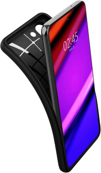 Spigen Galaxy S21 FE ile Uyumlu Kılıf Core Armor Matte Black