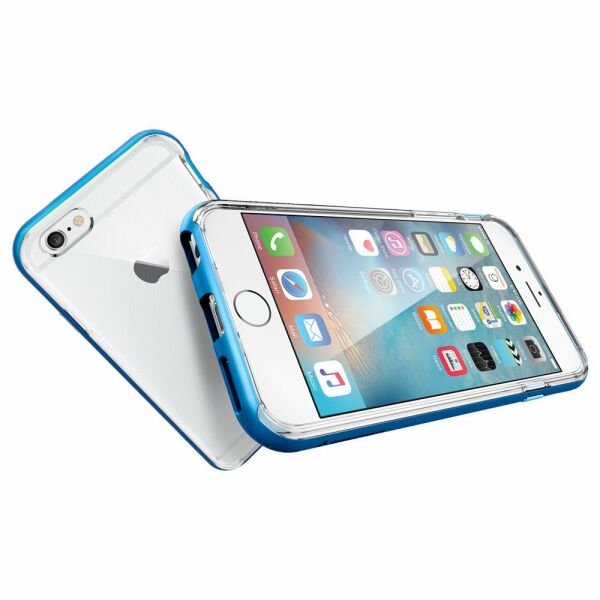 Spigen iPhone 6s/6 ile Uyumlu Kılıf Neo Hybrid EX Electric Blue
