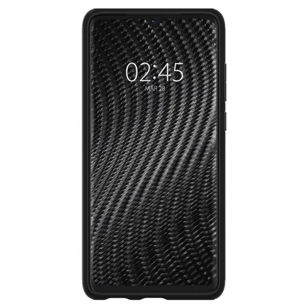 Spigen P30 ile Uyumlu Kılıf Rugged Armor Matte Black