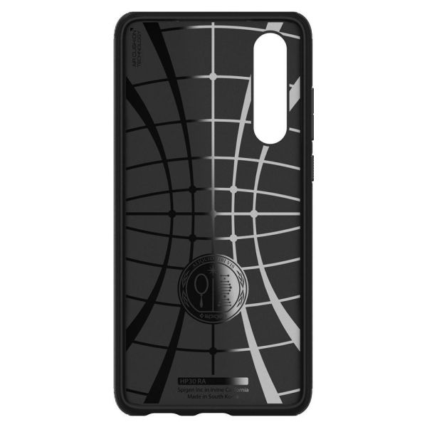 Spigen P30 ile Uyumlu Kılıf Rugged Armor Matte Black