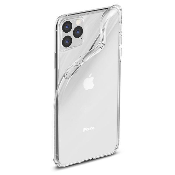 Spigen iPhone 11 Pro Max ile Uyumlu Kılıf Liquid Crystal Crystal Clear
