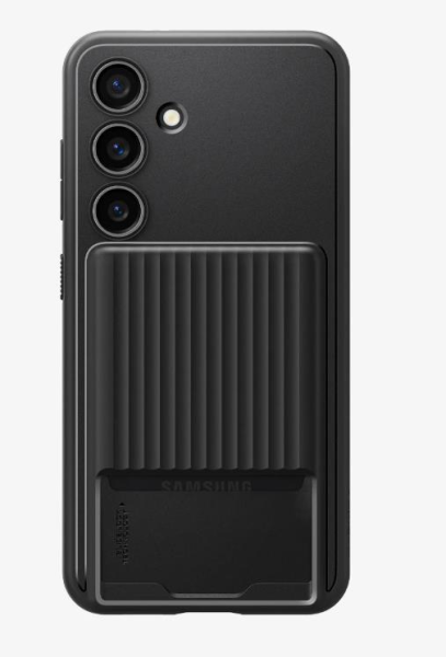 Spigen Galaxy S24 Kılıf Liquid Slot Matte Black