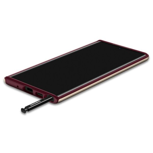 Spigen Galaxy Note 10 ile Uyumlu Kılıf Neo Hybrid Burgundy