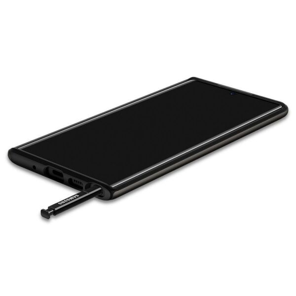 Spigen Galaxy Note 10 ile Uyumlu Kılıf Neo Hybrid Gunmetal