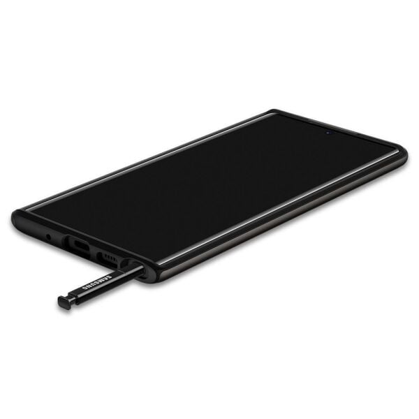 Spigen Galaxy Note 10 ile Uyumlu Kılıf Neo Hybrid Gunmetal