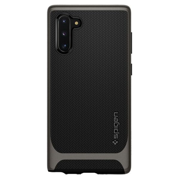 Spigen Galaxy Note 10 ile Uyumlu Kılıf Neo Hybrid Gunmetal