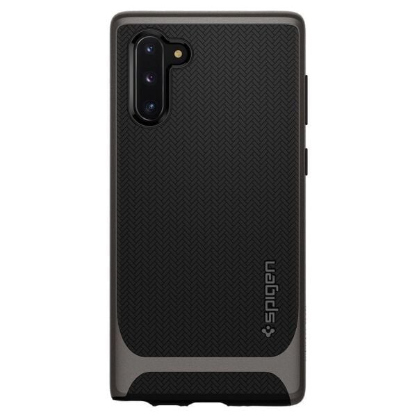 Spigen Galaxy Note 10 ile Uyumlu Kılıf Neo Hybrid Gunmetal