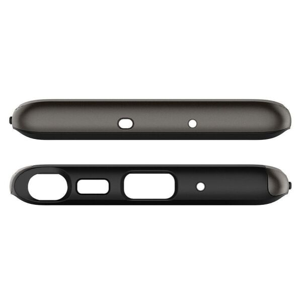 Spigen Galaxy Note 10 ile Uyumlu Kılıf Neo Hybrid Gunmetal