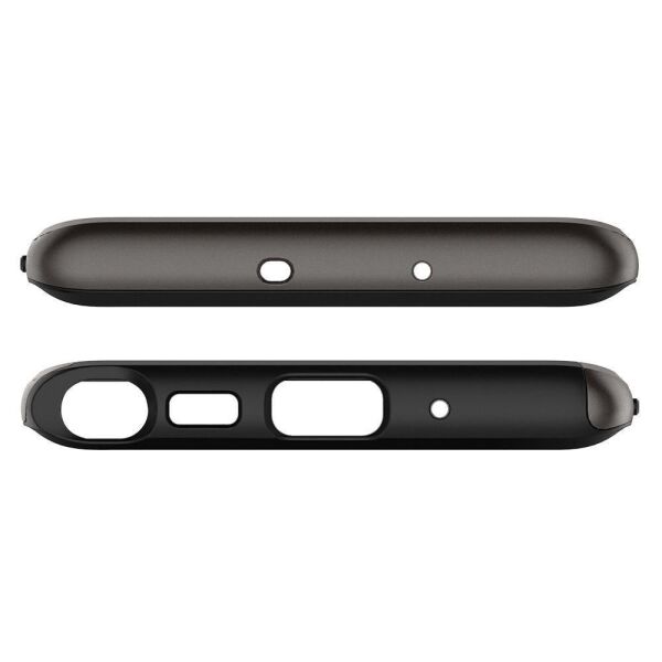 Spigen Galaxy Note 10 ile Uyumlu Kılıf Neo Hybrid Gunmetal