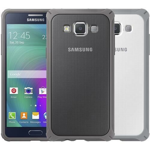 Galaxy A7 A700F ile Uyumlu Protective Cover Siyah EF-PA700BAEGWW