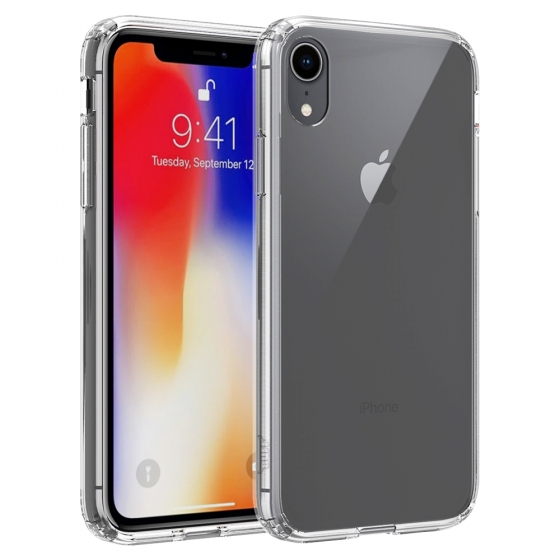 Buff iPhone XR ile Uyumlu Air Hybrid Kılıf Crystal Clear
