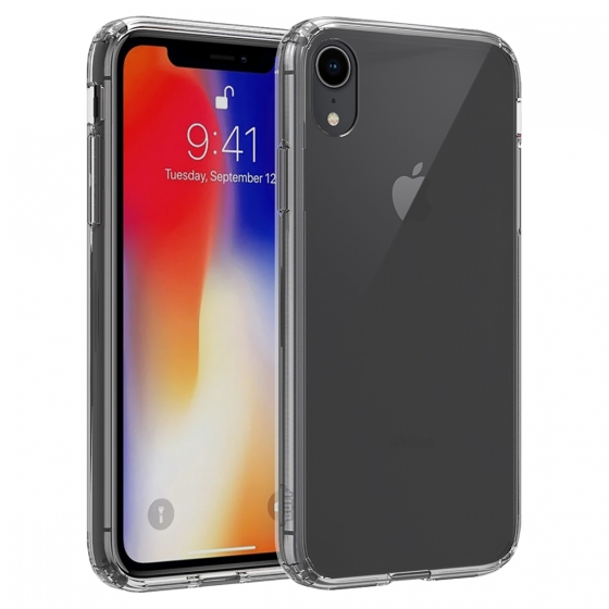 Buff iPhone XR ile Uyumlu Air Hybrid Kılıf Crystal Clear