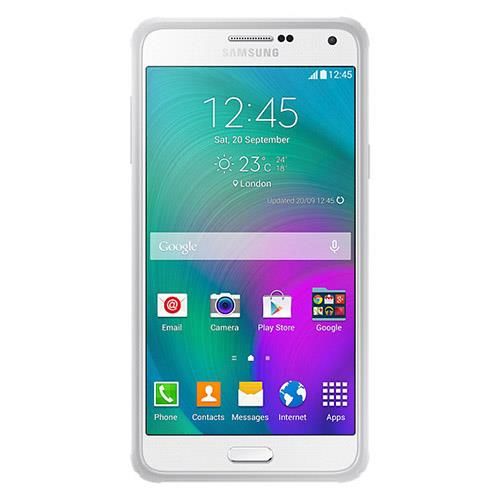 Galaxy A7 A700F ile Uyumlu Protective Cover Beyaz EF-PA700BSEGWW