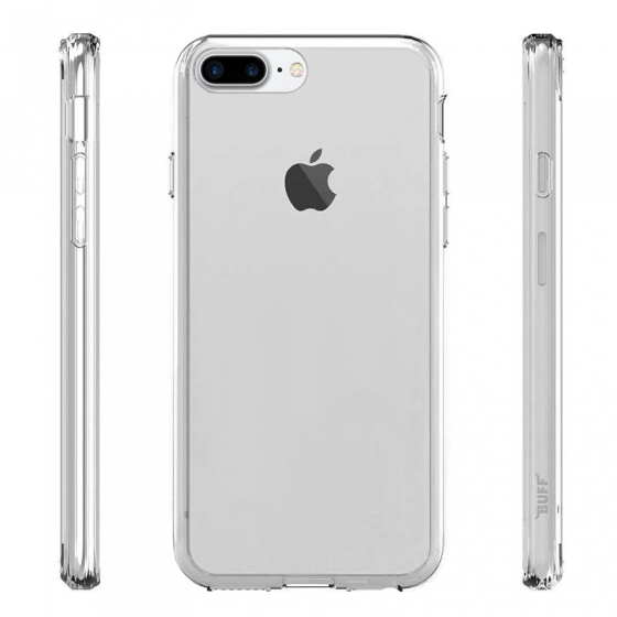 Buff iPhone 8 Plus / 7 Plus ile Uyumlu Air Hybrid Kılıf Crystal Clear