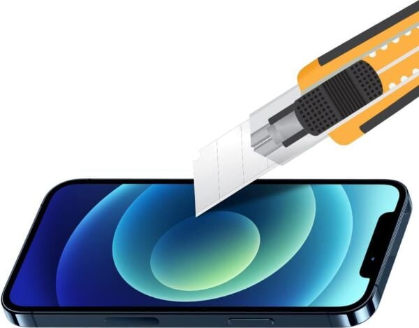 Buff iPhone 12 Mini 5D ile Uyumlu Glass Ekran Koruyucu