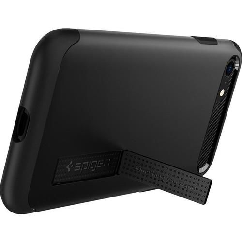Spigen iPhone SE (2020) ile Uyumlu Kılıf Slim Armor Black