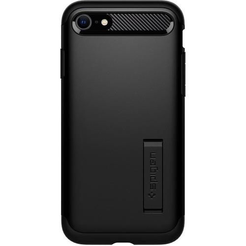 Spigen iPhone SE (2020) ile Uyumlu Kılıf Slim Armor Black