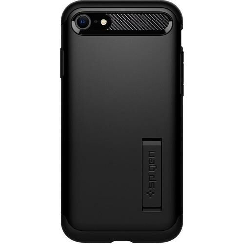 Spigen iPhone SE (2020) ile Uyumlu Kılıf Slim Armor Black