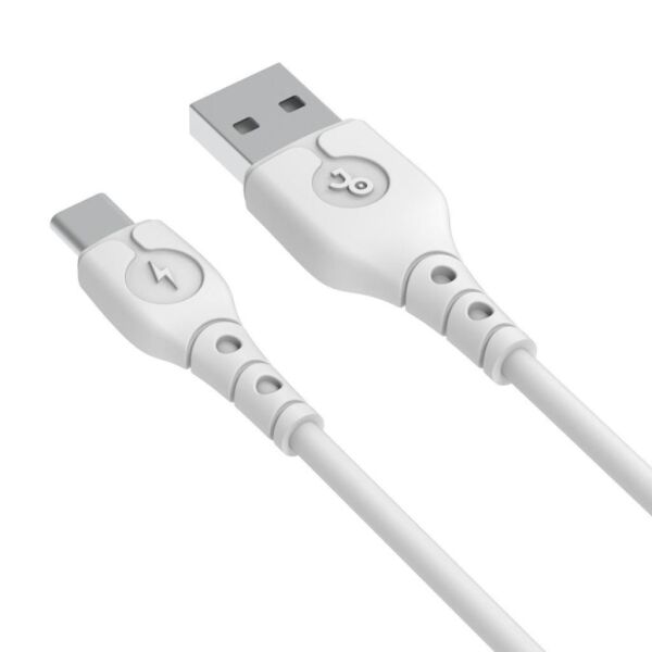 Jopus Universal Type C JO-DU01 Dualm 2in1 2,4 A Şarj Seti Beyaz