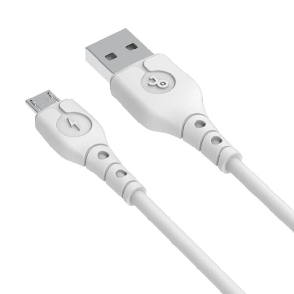 Jopus Universal Micro JO-DU01 Dualm 2in1 2,4 A Şarj Seti Beyaz
