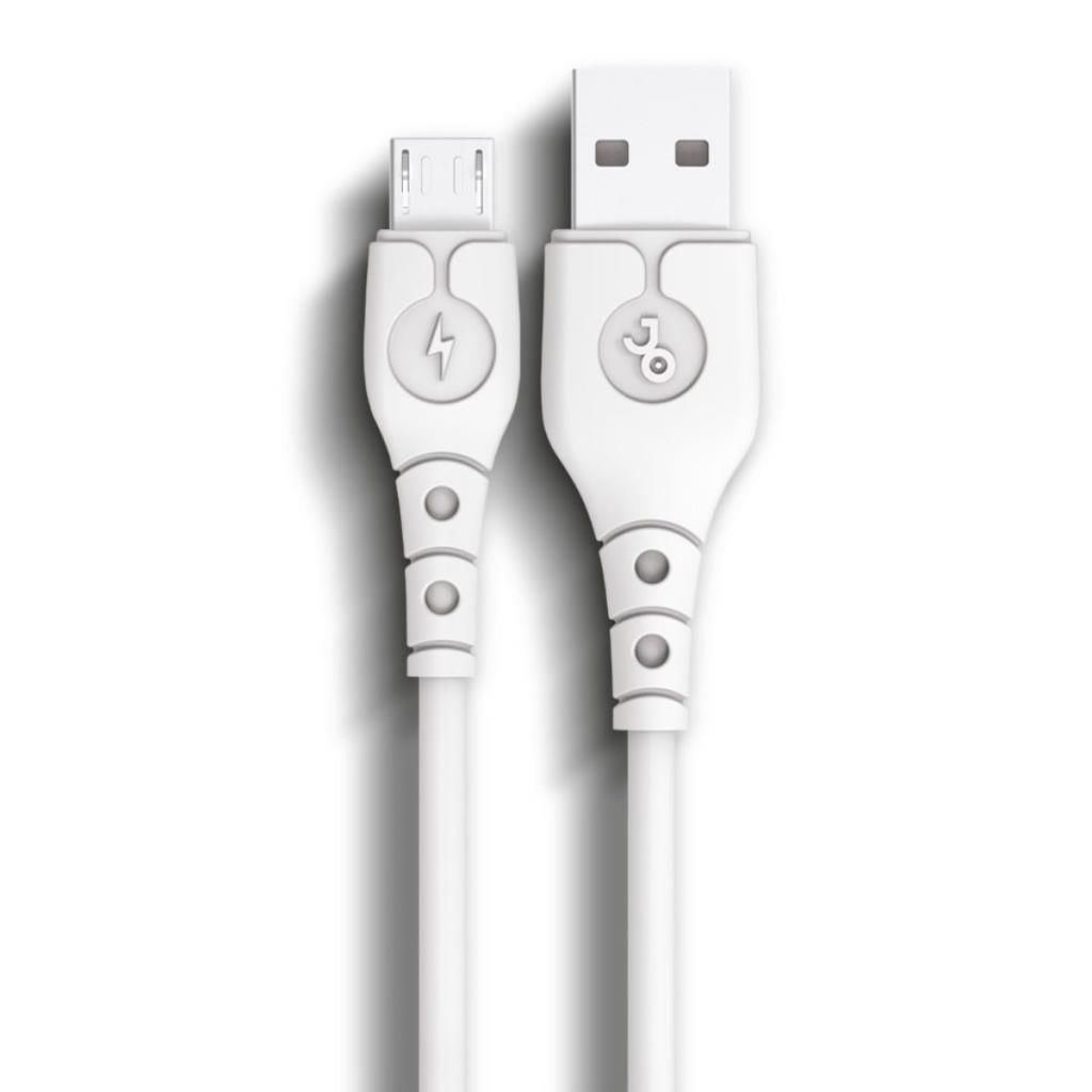 Jopus Universal Micro JO-DU01 Dualm 2in1 2,4 A Şarj Seti Beyaz