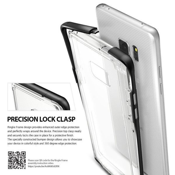 Ringke Frame Frost Galaxy Note 7 FE ile Uyumlu Çerçeveli Bumper Kılıf Mint