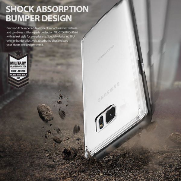 Ringke Frame Frost Galaxy Note 7 FE ile Uyumlu Çerçeveli Bumper Kılıf Mint