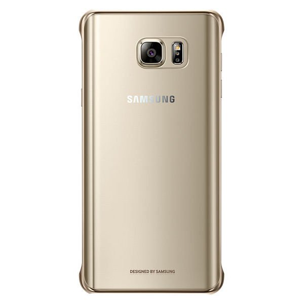 Galaxy Note 5 ile Uyumlu Clear Back Cover Altın EF-QN920CFE0GWW(Out)