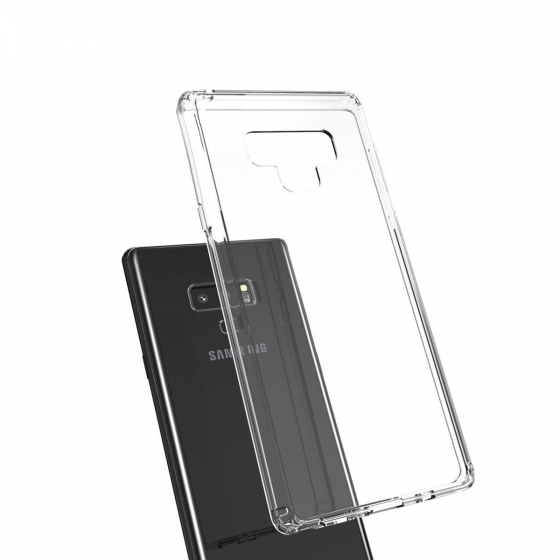 Buff Galaxy Note 9 ile Uyumlu Air Hybrid Kılıf Crystal Clear